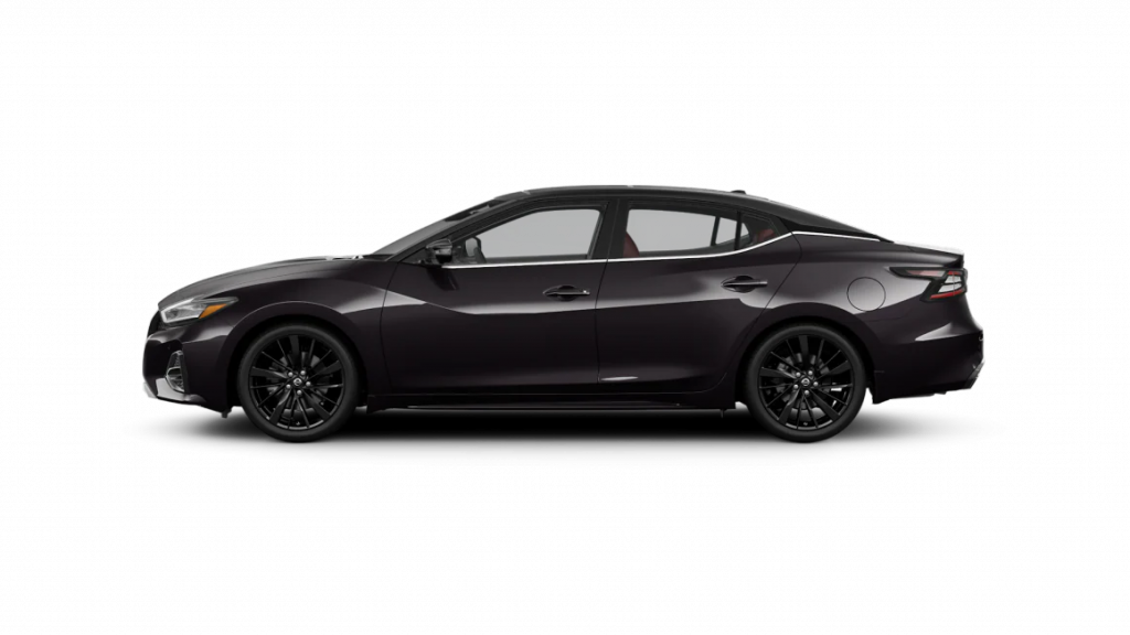 2021 Nissan Maxima in ruby slate gray pearl and super black