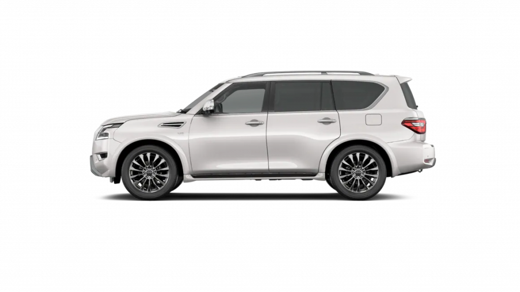 2021 Nissan Armada in aspen white