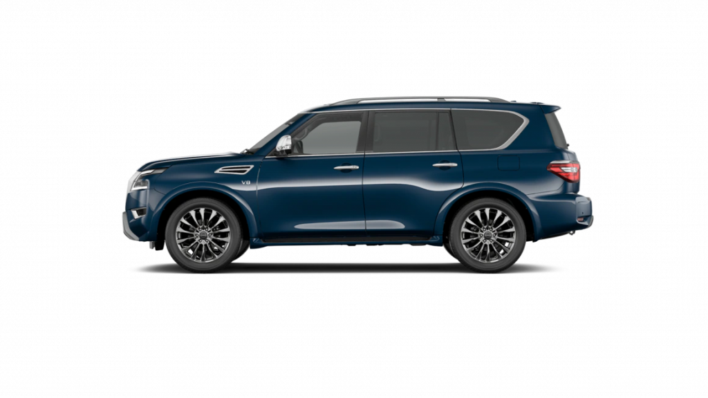 2021 Nissan Armada in hermosa blue