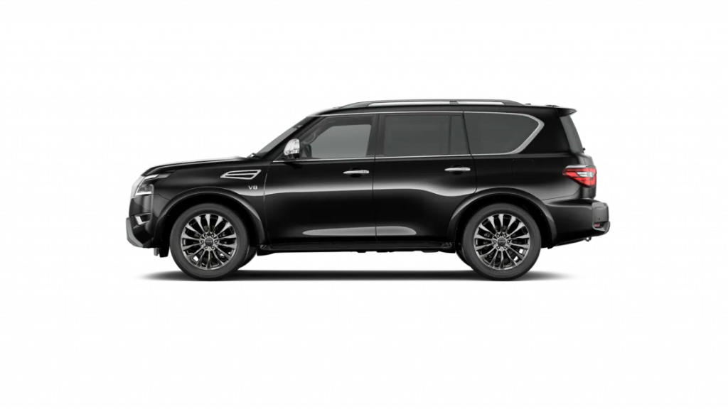 2021 Nissan Armada in super black