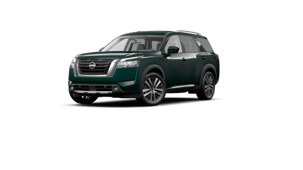 2022 Nissan Pathfinder Obsidian Green Pearl